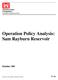 Operation Policy Analysis: Sam Rayburn Reservoir