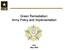 Green Remediation: Army Policy and Implementation. E 2 S 2 May 2009
