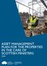 ASSET MANAGEMENT PLAN FOR THE PROPERTIES IN THE CARE OF SCOTTISH MINISTERS