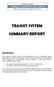 TRANSIT SYSTEM SUMMARY REPORT