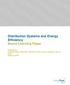 Distribution Systems and Energy Efficiency Board Learning Paper
