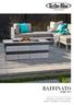 RAFFINATO FIRE PIT INSTALLATION GUIDE AND OWNER S MANUAL