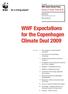 WWF Expectations for the Copenhagen Climate Deal 2009