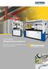 DATRON Dispensing systems. High precision and process security at short set-up and cycle times Dispensing of adhesives and sealants