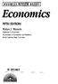 FIFTH EDITION B BARRON'S. Walter J.Wessels. BUSINESS REVIEW BOOKS Economics