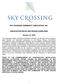 SKY CROSSING COMMUNITY ASSOCIATION, INC. ASSOCIATION RULES AND DESIGN GUIDELINES. January 15, 2018