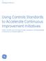 Using Controls Standards to Accelerate Continuous Improvement Initiatives