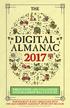 THE DIGITAL ALMANAC PREDICTIONS AND CHALLENGES YOUR DEALERSHIP WILL FACE IN 2017 THIS BOOKLET IS NOT ASSOCIATED WITH