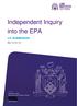 Independent Inquiry into the EPA