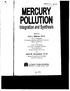 Sources and Fates of Mercury and Methylmercury in Wisconsin Lakes