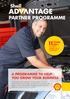 PARTNER PROGRAMME A PROGRAMME TO HELP YOU GROW YOUR BUSINESS