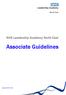 NHS Leadership Academy North East. Associate Guidelines