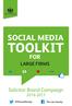 SOCIAL MEDIA TOOLKIT FOR LARGE FIRMS. Solicitor Brand Campaign The Law Society