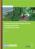 Brief. Community forestry-based climate change adaptation: a practitioner s brief