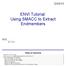 ENVI Tutorial: Using SMACC to Extract Endmembers
