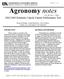 Agronomy notes. Greg Schwab, Lloyd Murdock, Jim Herbek, Chad Lee, and David Van Sanford