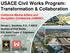 USACE Civil Works Program: Transformation & Collaboration