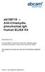 ab Anti-Chlamydia pneumoniae IgA Human ELISA Kit