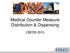 Medical Counter Measure Distribution & Dispensing CBERS 2015