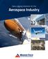 Data Logging Solutions for the. Aerospace Industry