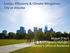 Energy Efficiency & Climate Mitigation: City of Atlanta. Megan O Neil, Energy Programs Manager, City of Atlanta Mayor s Office of Resilience