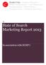 State of Search Marketing Report 2013