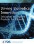 Driving Biomedical Innovation: