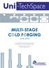 MULTI-STAGE COLD FORGING