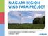 NIAGARA REGION WIND FARM PROJECT