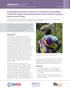 Sustaining Development: Results from a Study of Sustainability and Exit Strategies among Development Food Assistance Projects Kenya Country Study