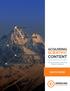 CONTENT SCIENTIFIC ACQUIRING WHITE PAPER. How Hard Can It Be? A Practical Guide to Overcoming Research Challenges. Turnaround Time