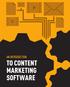 AN INTRODUCTION TO CONTENT MARKETING SOFTWARE