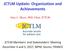 JCTLM Update: Organization and Achievements