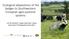 Ecological adaptations of the badger to Southwestern European agro-pastoral systems