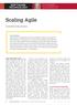 Scaling Agile SOFTWARE TECHNOLOGY