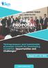 THE PROPOSAL UNEOS MALAYSIA II Entrepreneurs and Sustainable Economic Growth for Developing Countries: Opportunities and Challenges