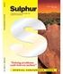 Sulphur. Solving problems with bolt-on jackets SPECIAL CONFERENCE ISSUE. The Magazine for the World Sulphur and Sulphuric Acid Industries