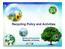 Recycling Policy and Activities. Ministry of Environment Republic of Korea