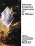 Enhancing Employment Opportunities for Ex-Offenders A Survey of Idaho Employers