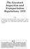 The Livestock Inspection and Transportation Regulations, 1978