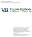 Publication Guidelines Virginia Highlands Community College