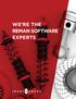 WE RE THE REMAN SOFTWARE EXPERTS