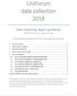UniForum data collection 2018