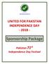 UNITED FOR PAKISTAN INDEPENDENCE DAY