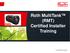 Roth MultiTank (RMT) Certified Installer Training