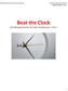 2015 NHIA Annual Conference & Exposition Dynamic Handout Session 24-F Beat the Clock Part 1. Beat the Clock