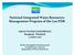 National Integrated Water Resources Management Program of the Lao PDR