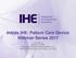 Inside IHE: Patient Care Device Webinar Series 2017