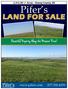 Pifer s LAND FOR SALE. Pifer s. Beautiful Property Along the Missouri River! , /- Acres Dewey County, SD