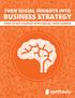 TURN SOCIAL INSIGHTS INTO BUSINESS STRATEGY HOW TO GET STARTED WITH SOCIAL INTELLIGENCE